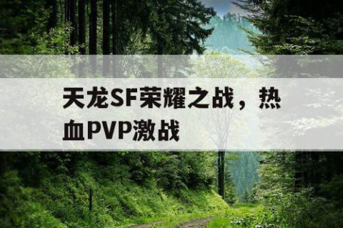 天龙SF荣耀之战，热血PVP激战