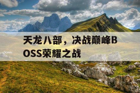 天龙八部，决战巅峰BOSS荣耀之战