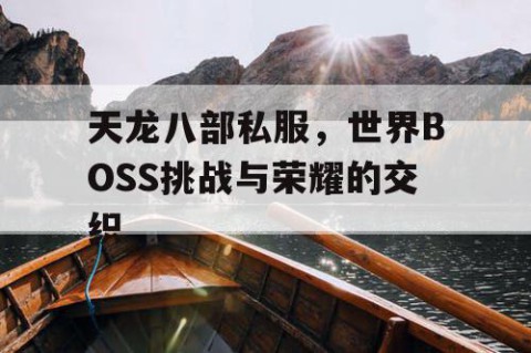 天龙八部私服，世界BOSS挑战与荣耀的交织