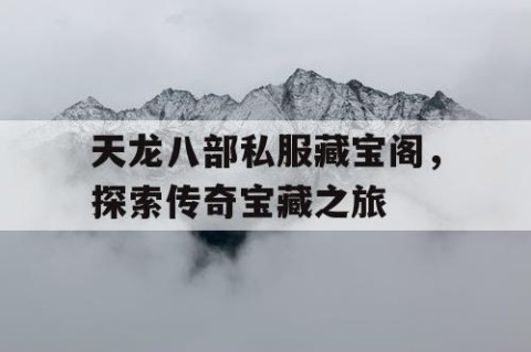 天龙八部私服藏宝阁，探索传奇宝藏之旅