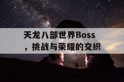 天龙八部世界Boss，挑战与荣耀的交织