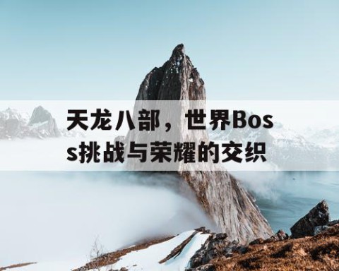 天龙八部，世界Boss挑战与荣耀的交织