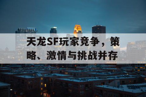 天龙SF玩家竞争，策略、激情与挑战并存