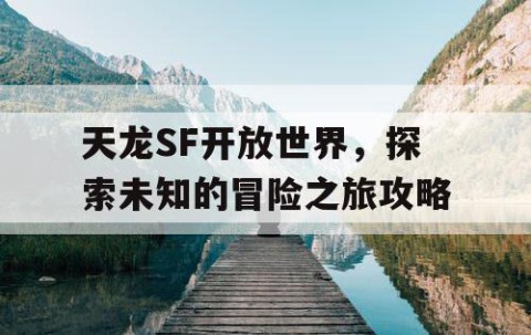 天龙SF开放世界，探索未知的冒险之旅攻略