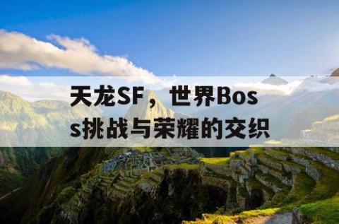 天龙SF，世界Boss挑战与荣耀的交织