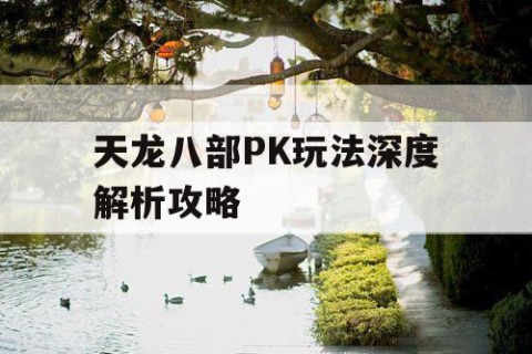 天龙八部PK玩法深度解析攻略