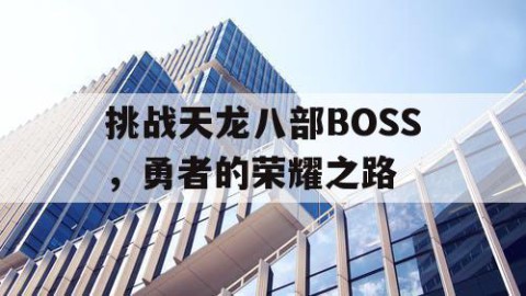 挑战天龙八部BOSS，勇者的荣耀之路