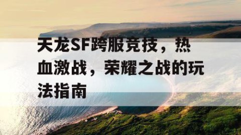 天龙SF跨服竞技，热血激战，荣耀之战的玩法指南